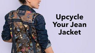 Upcycled Jean Jacket with Marcy Harriell