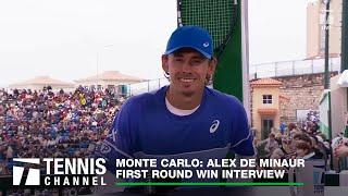 Alex de Minaur Shares His Top-Notch Mentality & Attitude | Monte Carlo First Round