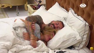Mëngjes i ëmbël për çiftin, Romeo dhe Heidi puthje dhe përqafime në suitë - Big Brother VIP 3