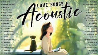 Best Acoustic Songs  Chill English Acoustic Love Songs 2023  Top Hits Love Songs 2023 Music