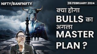 Nifty Prediction  & Bank Nifty Analysis for Tuesday | 06  February 2024 |#nifty #banknifty