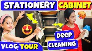 Storage Cabinet Tour| Stationery Collection| Stationery Organisation | Samayra Narula and Family |