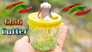 Awesome Chilli cutter machine at home
