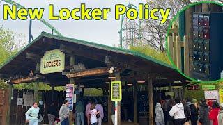 New Locker Policy at Six Flags Great Adventure!