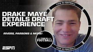 Drake Maye talks Commanders visit, best plays of his college career & more! | This Is Football