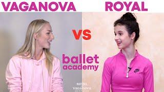 VAGANOVA vs ROYAL (Ballet Academy & School) Maria KHOREVA & Claudia DEAN