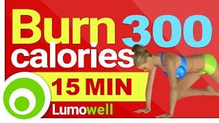 Burn 300 calories in 15 Minutes at Home - Fast Workout for Weight Loss