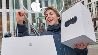 I Bought Apple Vision Pro at the Apple Store!!!  (5th Av, NYC)