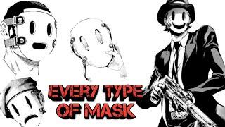 High-Rise Invasion : Every Mask in the Series Analysed | Tenkuu Shinpan anime