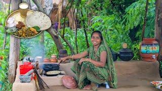 Traditional Village Cooking | Real Village Nature Life in Gujrat, India | Rainy Season in Village