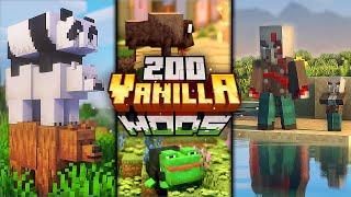 TOP 200 Vanilla+ Minecraft Mods For 1.20 | EP. 2 (2024) [Forge/Fabric]