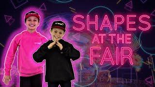 Planet Pop | Shapes at the Fair | ESL Songs | English For Kids | #PlanetPop #learnenglish