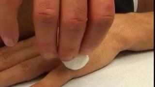 Neurological sensory examination - Light touch and pain (pin prick test)