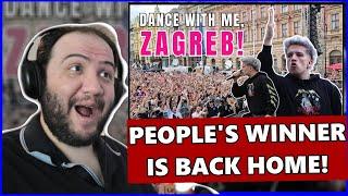 Croatia's Eurovision AfterParty with Baby Lasagna in Zagreb 2024 - TEACHER PAUL REACTS