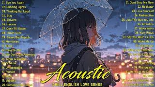The Best Acoustic Cover Love Songs 2024 Playlist ️ Sweet English Acoustic Songs