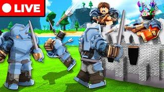 Teaming up with the STRONGEST CLAN for a BASE RAID! (Roblox Survival Game)