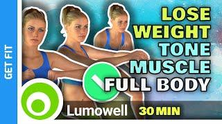 Full Body Workout At Home - Lose Weight, Tone Muscle