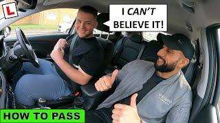 Learner Demonstrates How to PASS A DRIVING TEST