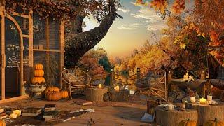 Cozy Autumn Coffee Shop with Smooth Jazz Music to Relax/Study/Work to