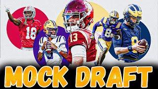 PFF's Two Round 2024 NFL Mock Draft | Mock The Mock