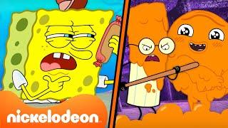 20 MINUTEN von SpongeBobs & Schere Stein Papier seltsamsten Jobs!  | Nickelodeon Deutschland
