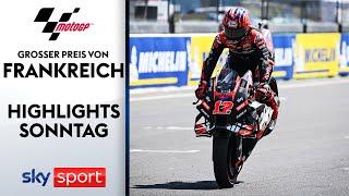 Die volle Action vom Sonntag - Full Recap |  Frankreich GP | MotoGP 2024e A