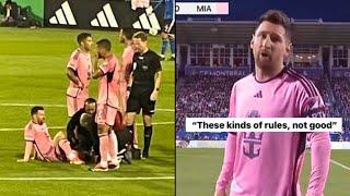  Angry Messi Shouted Live on Camera After Being Out of Play for 2 Minutes | Montreal vs Inter Miami