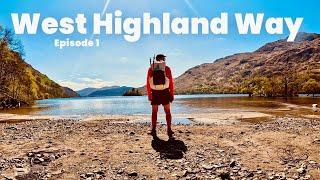 Solo Wild Camping The West Highland Way 󠁧󠁢󠁳󠁣󠁴󠁿 Part 1