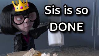 Edna Mode being a fashion icon for over 6 and a half minutes straight 