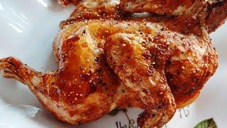 에어프라이어 통닭구이 Air fryer roast chicken 로스트 치킨