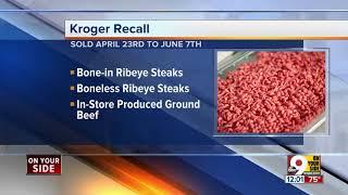 Kroger recall alert: Ribeye and ground beef products