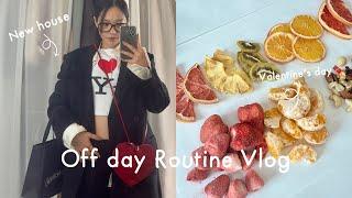 (SUB)Off day daily routine#루틴#스킨케어#헤어케어#나이트케어#vlog#somin