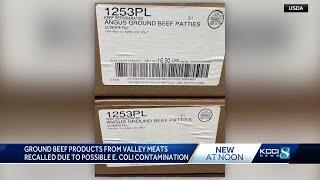 Thousands of pounds of ground beef recalled due to possible E. coli contamination