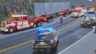 Stressful High Risk Oversize Load in GTA 5 RP