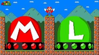 Can Mario Press the Ultimate Mario and Luigi Switch in New Super Mario Bros.? | Game Animation