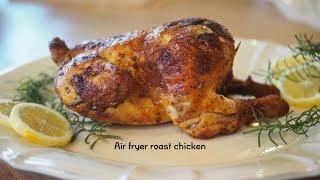 에어프라이어 통닭 구이 만들기 ㅣ Air fryer roast chicken ㅣ