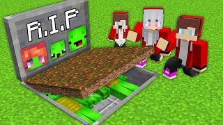 Why JJ Family BURIED Mikey Family ALIVE and Made a Grave in Minecraft ?!