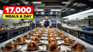 How Aircraft Carriers Prepare 17,000 Meals a Day