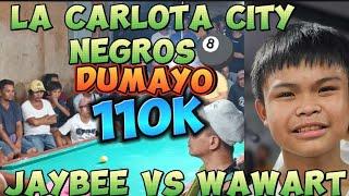 110k DUMAYO SA LA CARLOTA CITY NEGROS JAYBEE VS WAWART R-14 04-24-2024