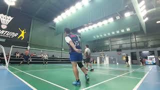 Watch This! Doubles Match Plays vs United Badminton Shuttlers #badmintonplays March 23 2024 Game 6
