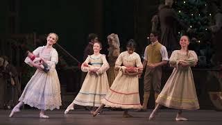 Our White Lodge students performing The Nutcracker with The Royal Ballet