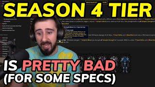 Season 4 Tier is Pretty Bad (For Some Specs)