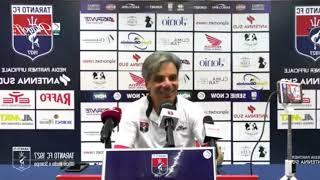 Conferenza Eziolino Capuano POSTGARA PLAYOFF Taranto-Vicenza 0-1 | Taranto vs Vicenza 0-1 Serie C