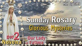 Sunday RosaryDAY-2 NOVENA to OUR LADY of FATIMA, Glorious Mysteries MAY 5, 2024, Scenic Scriptural