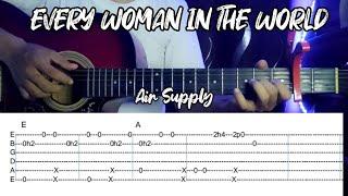 Air Supply - Every Woman In the World (Guitar Fingerstyle)
