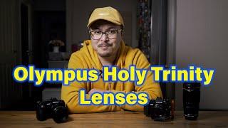 My Olympus Holy Trinity Lenses - RED35 Review