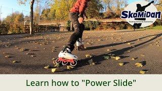 How To Powerslide On Inline Skates - Backwards Powerslides & Forwards Powerslides - Inline Adv. I #5