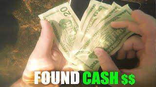FOUND BAG of CASH Underwater $$ (THIS IS CRAZY!)