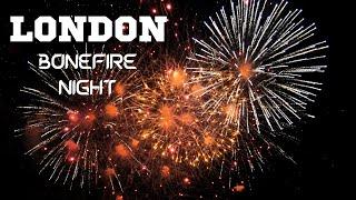 Bonfire night | massive crowd | Fireworks at Battersea Park 2022 | London | England UK |