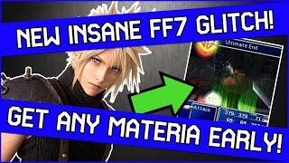 Most INSANE Save File Glitch JUST DISCOVERED FOR Final Fantasy 7 PC! COPY ANY MATERIA!